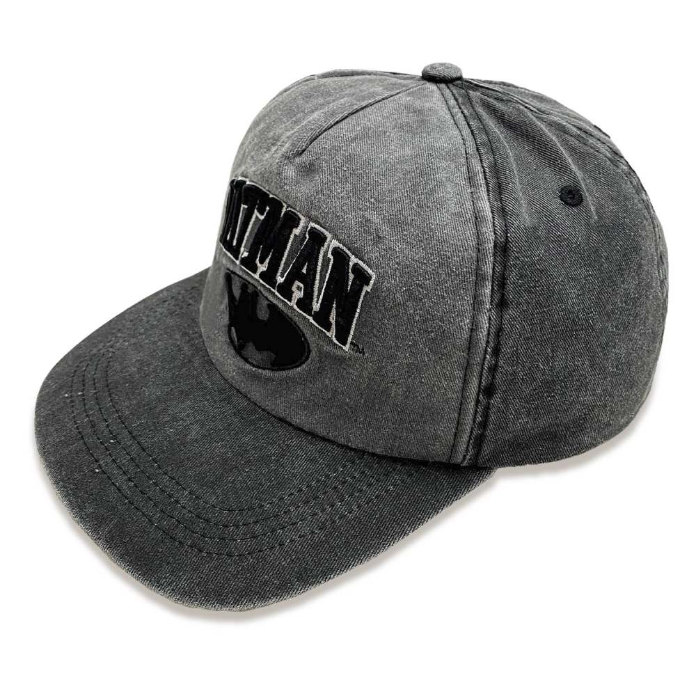 DC Comics Batman - Collegiate Tekst Baseball cap - Grau